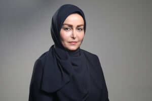 عالمه خسروی ،رئیس اداره امور زنان سازمان منطقه آزاد کیش